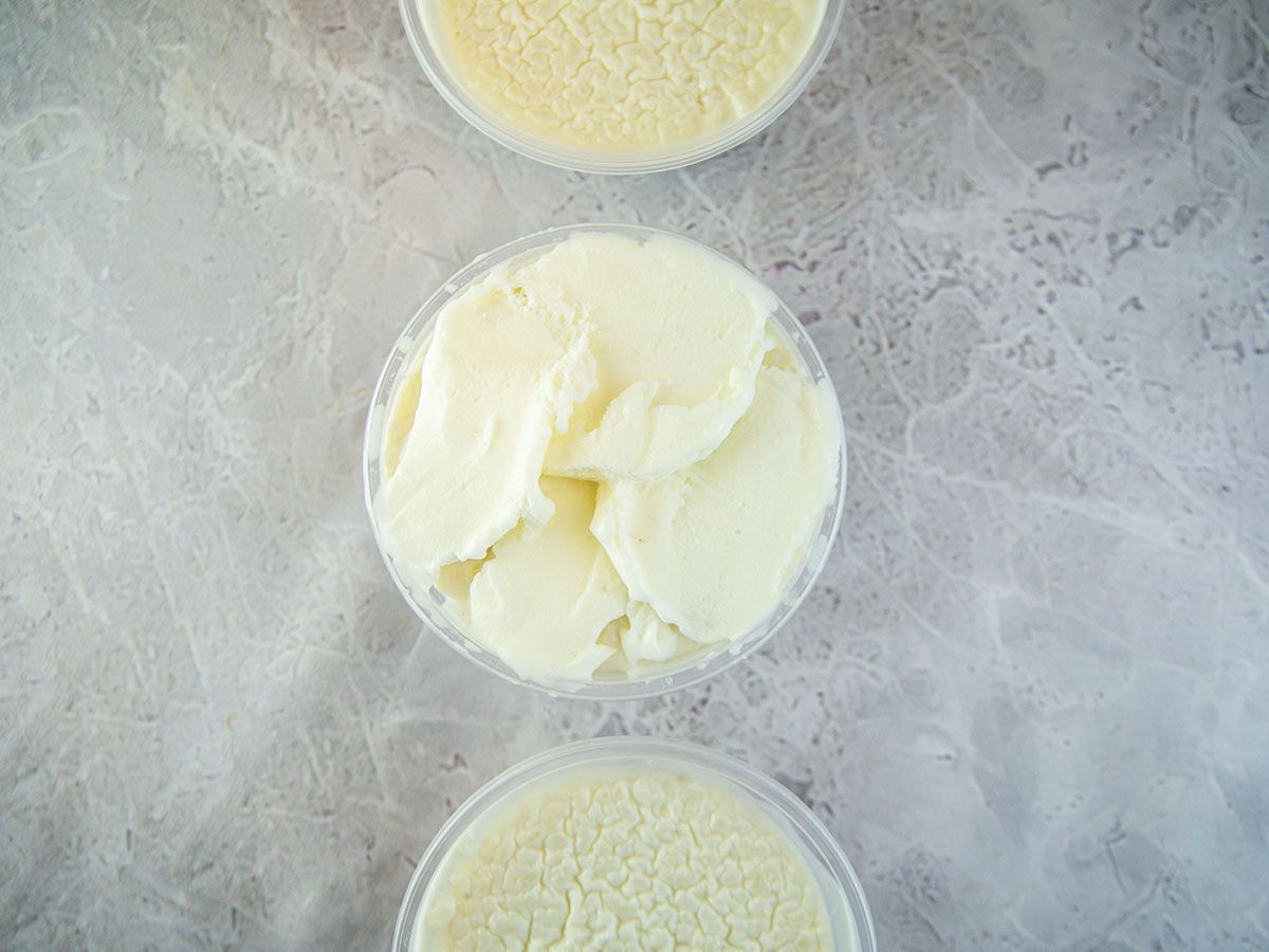 Rice Pudding With Ice Cream