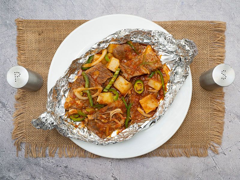 Meat and potato pastry