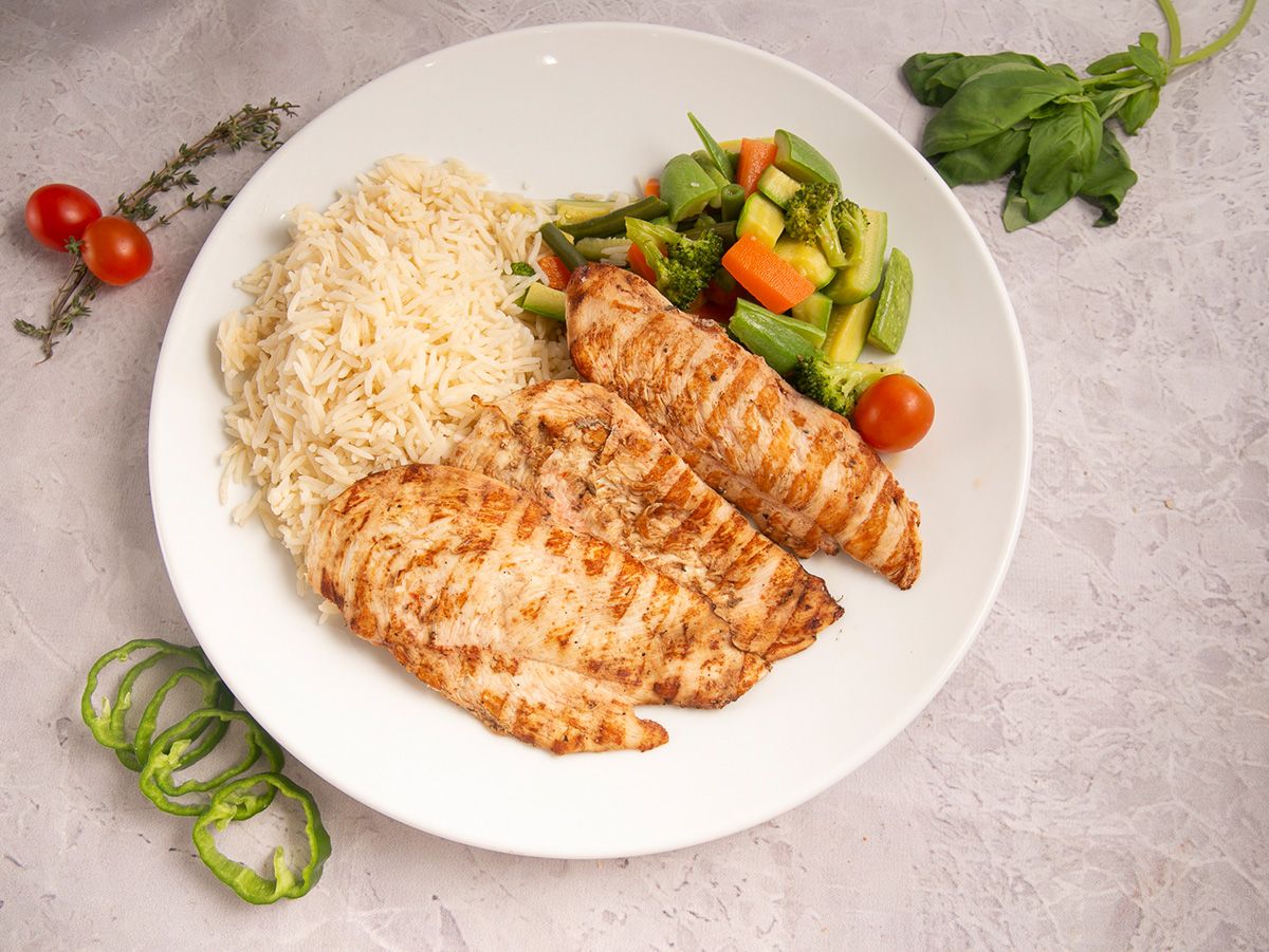 Grilled Chicken Platter