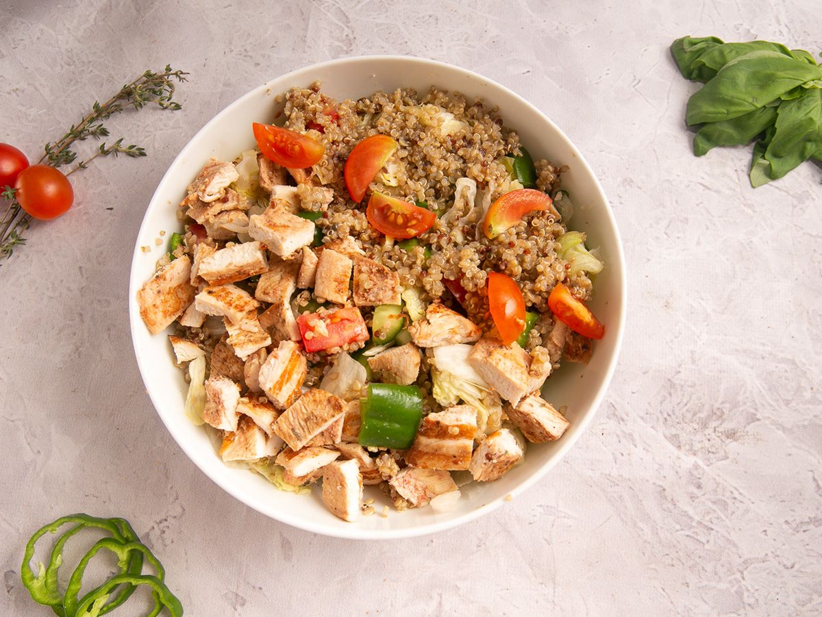 Chicken With Quinoa Salad