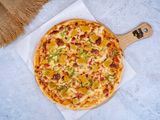 Chicken Fajita With Mushroom Pizza