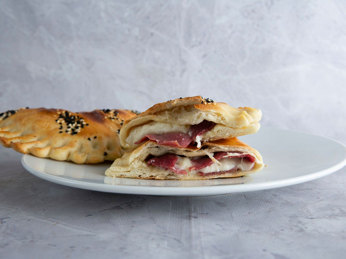 Pastrami With Mozzarella Cheese Manoucheh