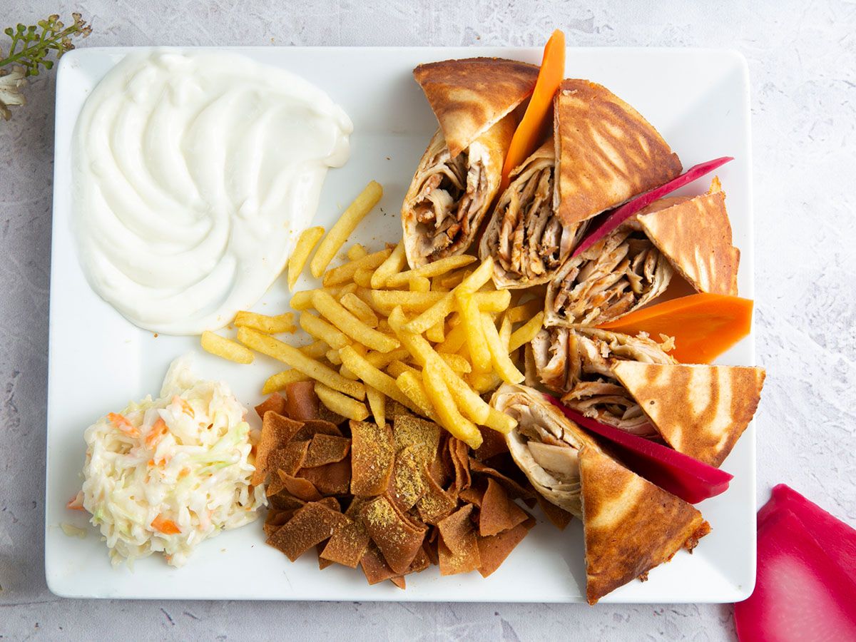 Arabian Chicken Shawerma Meal