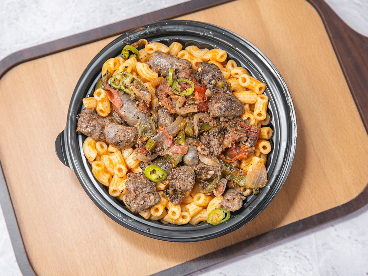 Oriental Sausage Pasta