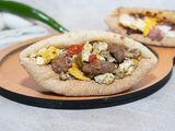 Eggs With Oriental Sausage Sandwich