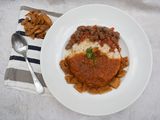 Oriental Sausage fatteh