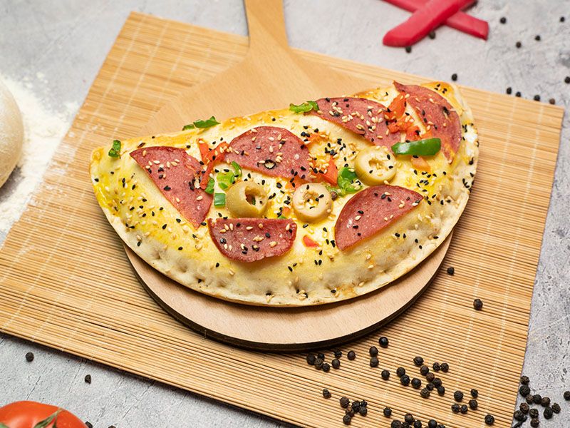 Hot Dog Calzone
