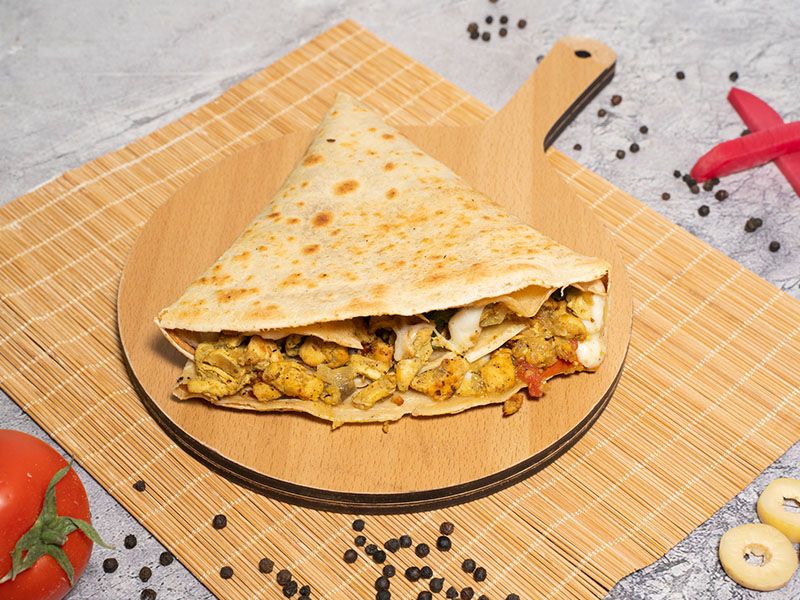 Chicken Fajita Crepe