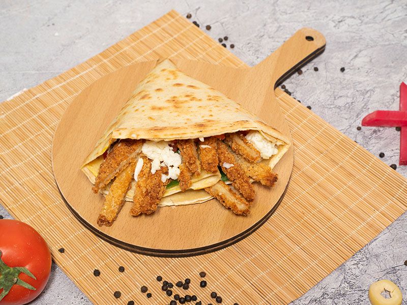 Super Crunchy Chicken Crepe