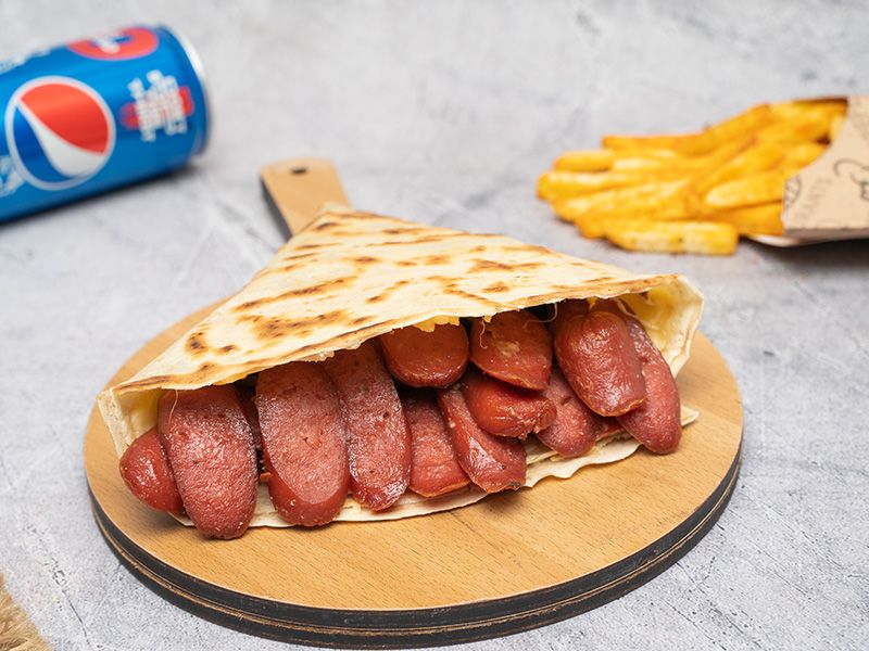 Hot Dog Crepe