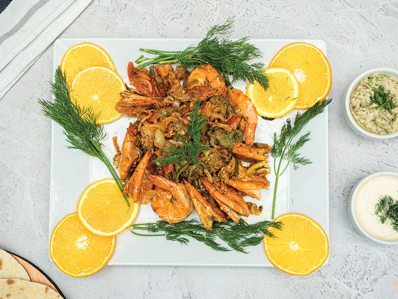 Medium Grilled Shrimp