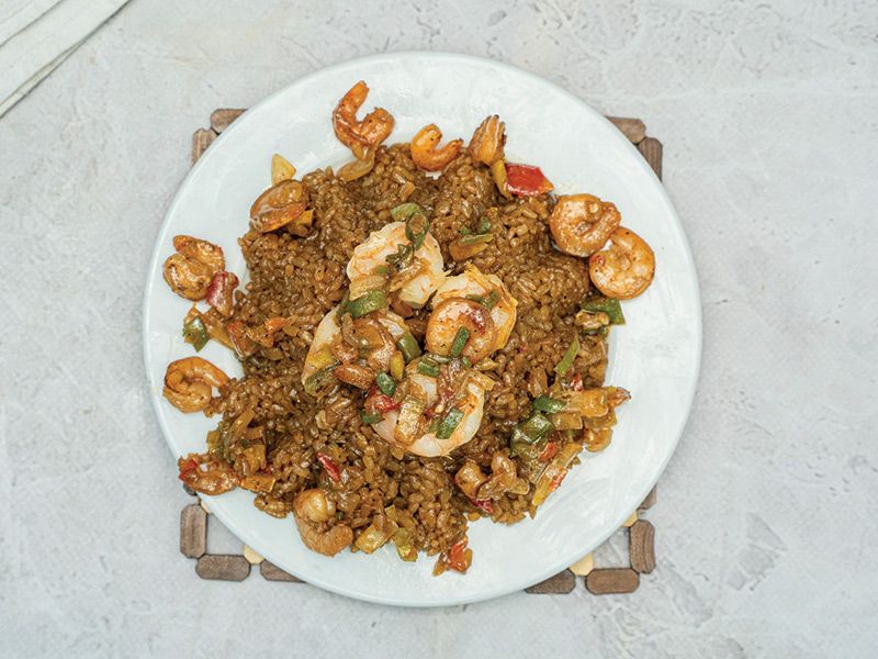 Sayadaia With Shrimp Rice