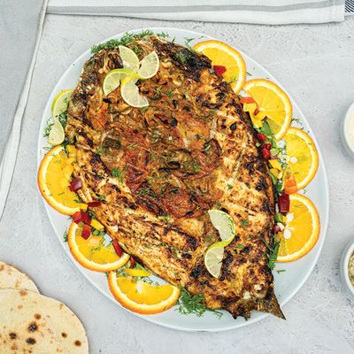 1 kg tray seabass potatoes