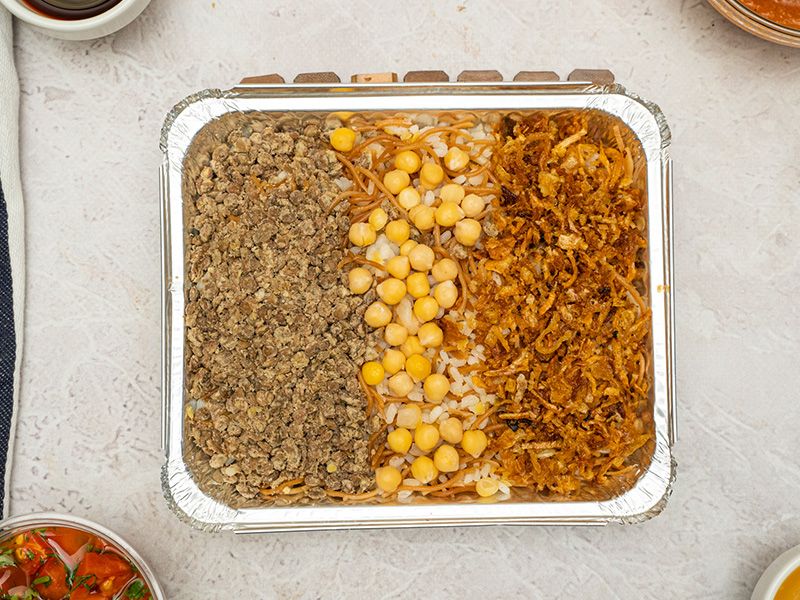 Afandina El Prince Koshary Platter