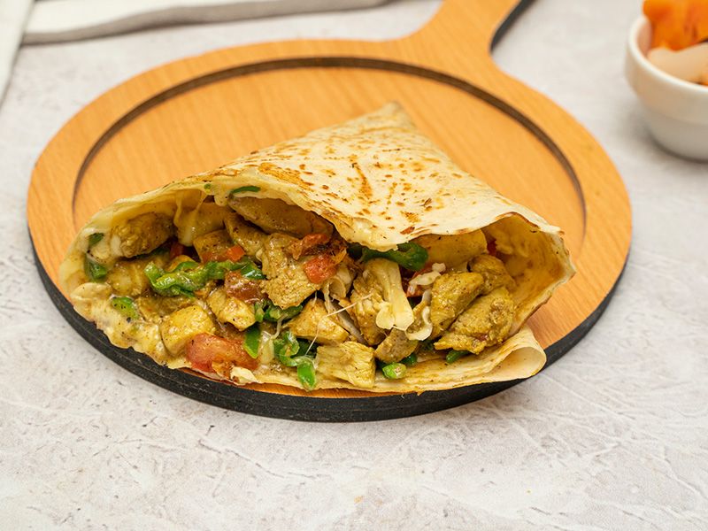 Chicken Shawerma Crepe