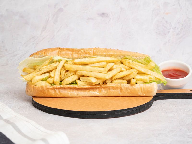 French Fries Sandwich