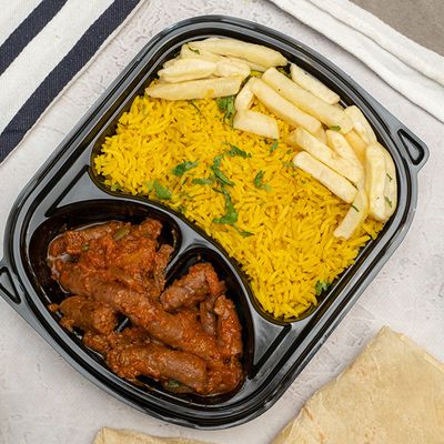 Alexandrian Momtaz Sausage Meal
