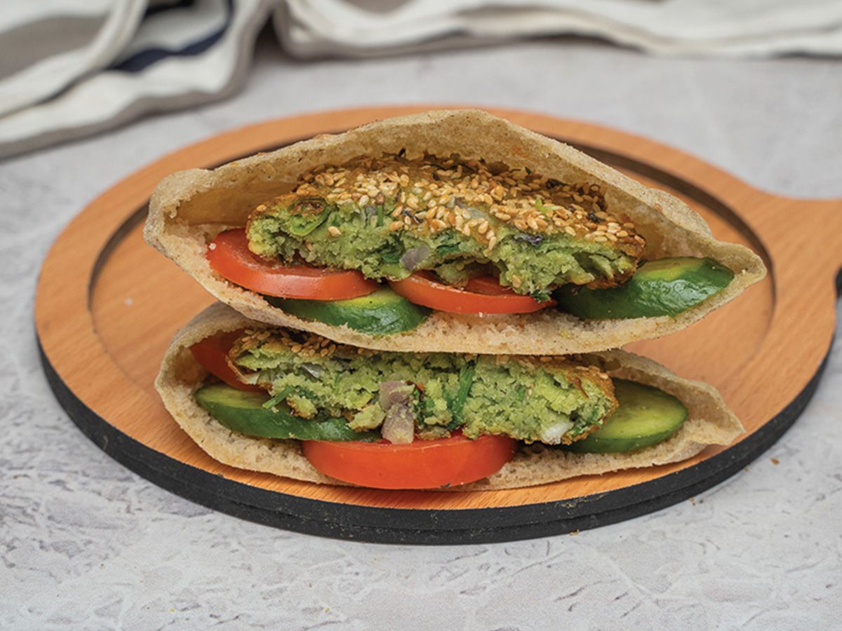 Stuffed Taamia Sandwich
