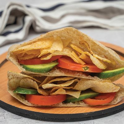 Potato chips sandwich