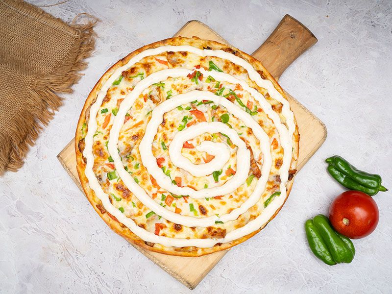 Chicken Ranch Pizza