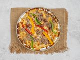Meat Shawerma Pasta With Red Sauce