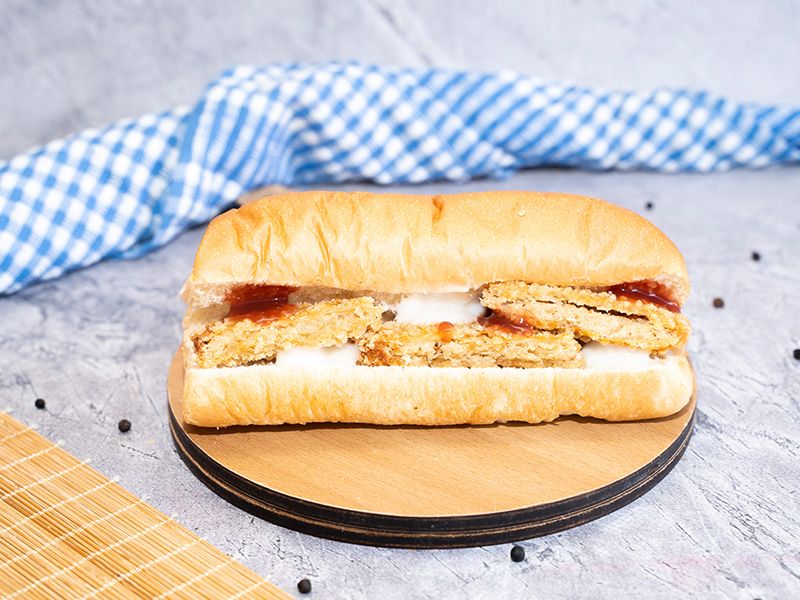 Spicy Plain Chicken Pane Sandwich