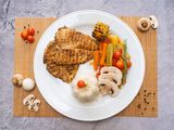 Grilled Chicken Breasts Platter