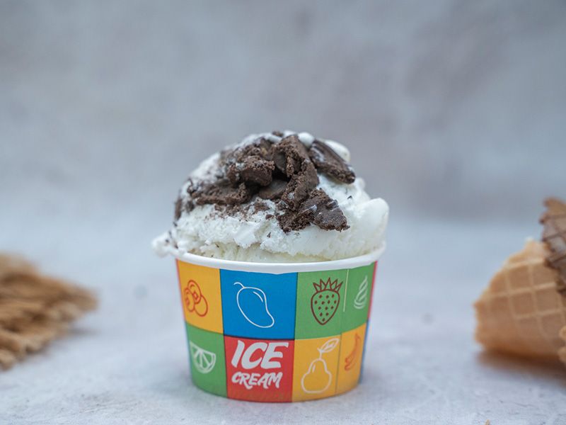 Ice Cream With Oreo Milk
