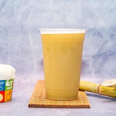 Sugarcane With Ice Cream Oriental Juice