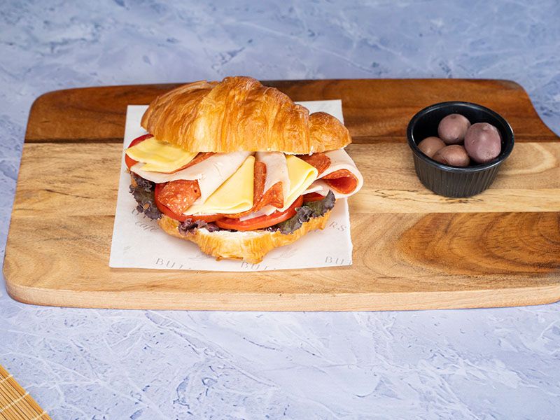 The Mighty Croissant Sandwich