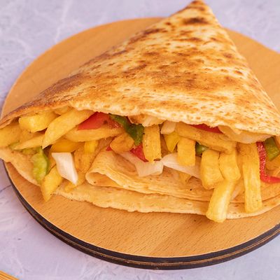 Potato Mozzarella Crepe