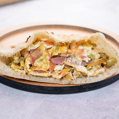 Omelette Apache Sandwich