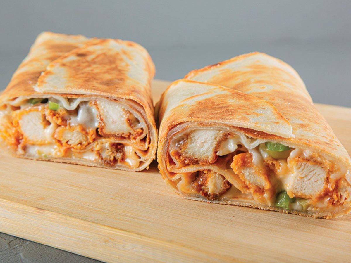Chicken roll sandwich