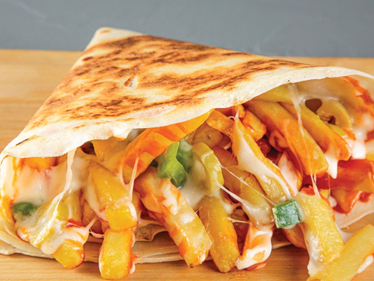Chessy Fries Crepe