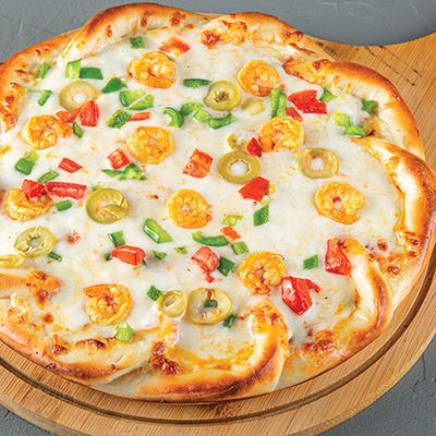 Shrimp Oriental Pizza