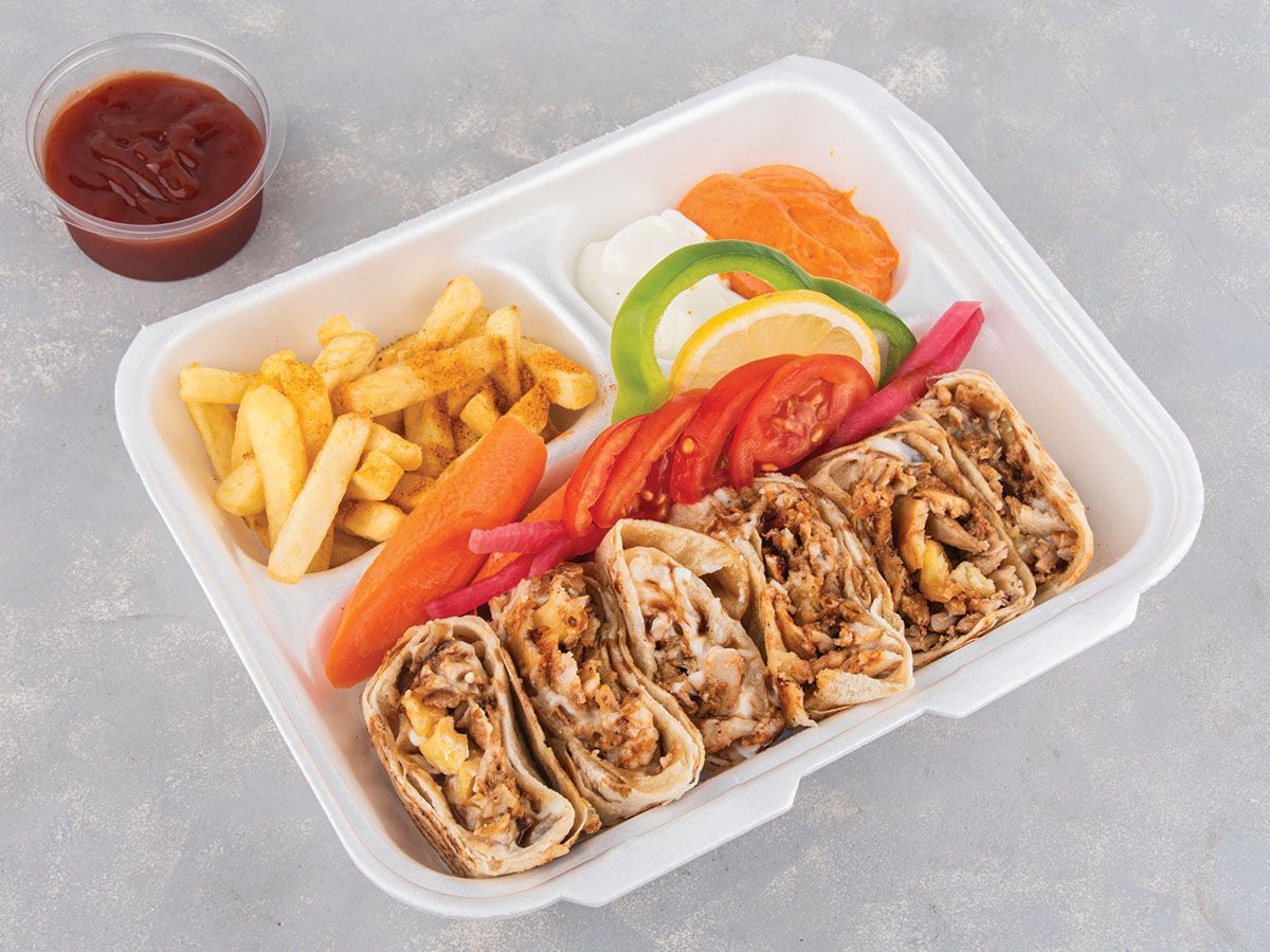Arabic chicken shawarma