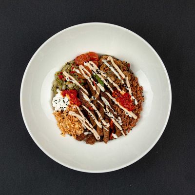 Steak Orzo Bowl