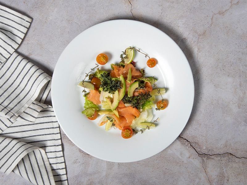 Smoked Salmon Salad