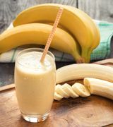 Banana With Milk Juice