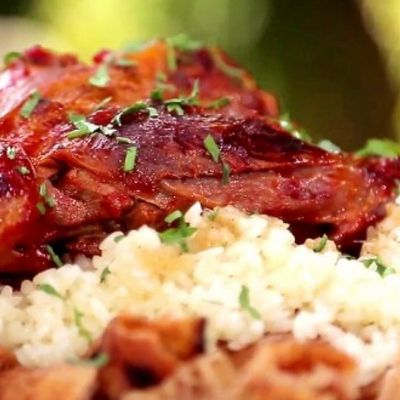 Fried Veal Meat Fatteh