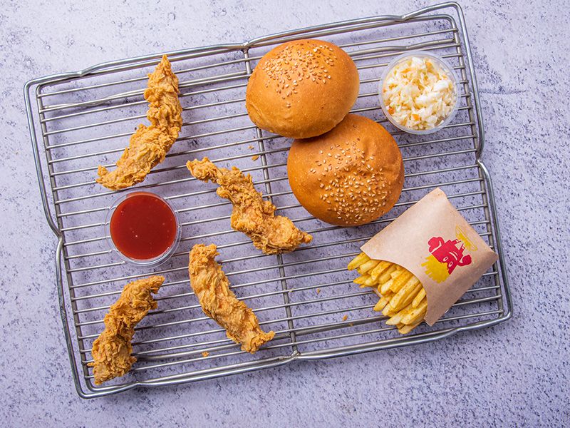 Chicken Strips Meal - 4 Pieces