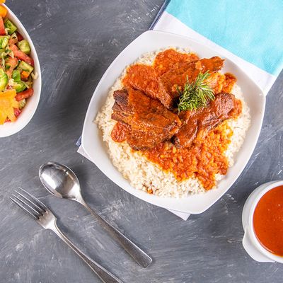 Veal Fatteh