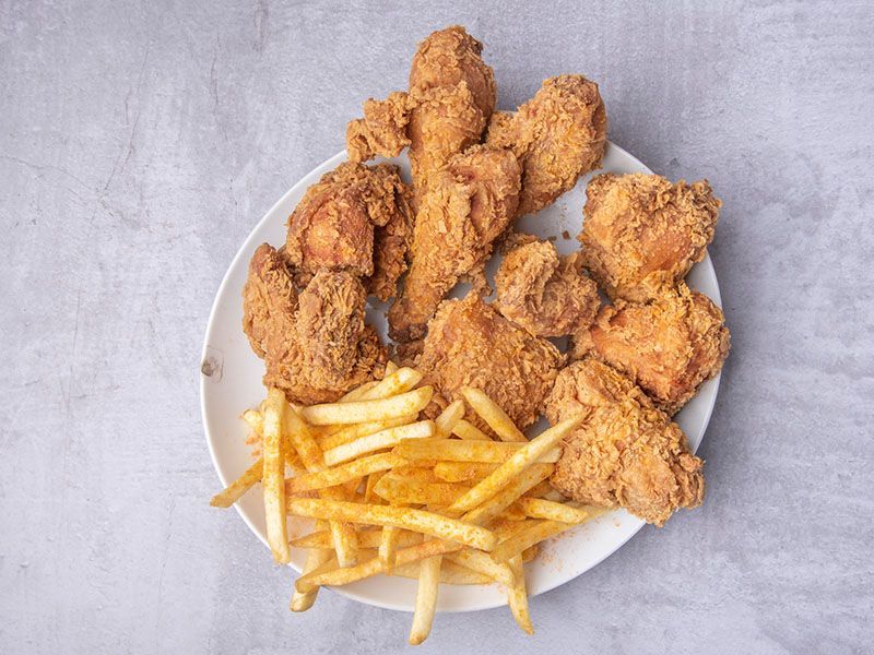 Strips Meal 6 Pieces