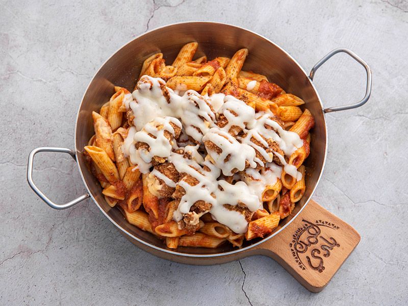 CRISPY CHICKEN RANCH With Pasta