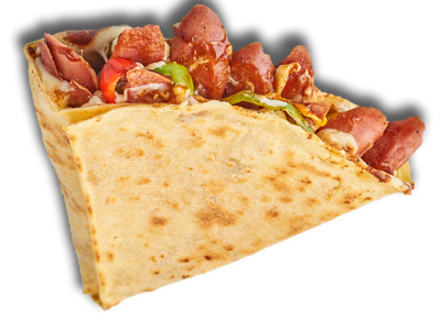 Crepe Mexican Hot Dog