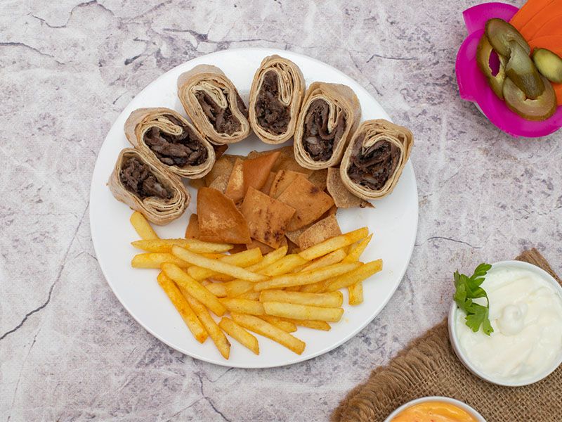 Arabian Meat Shawerma Box 6 Pieces