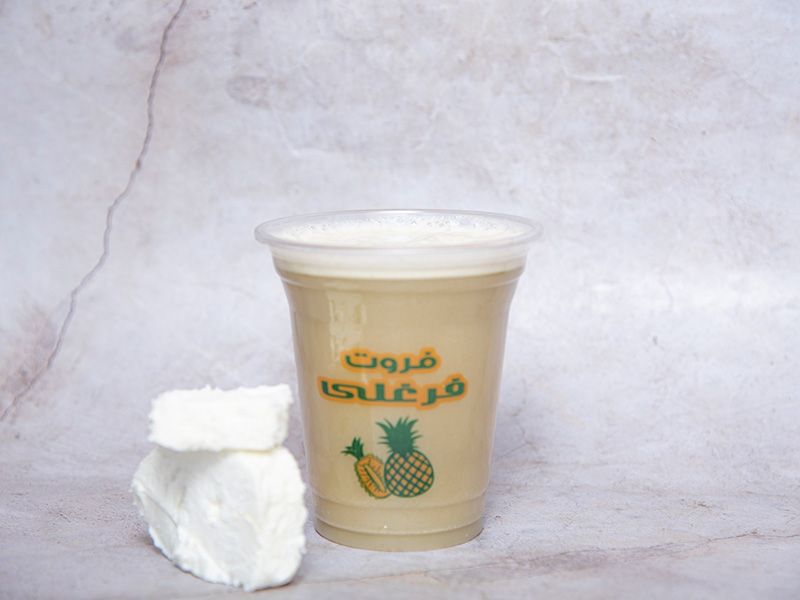 Sugarcane juice with local cream