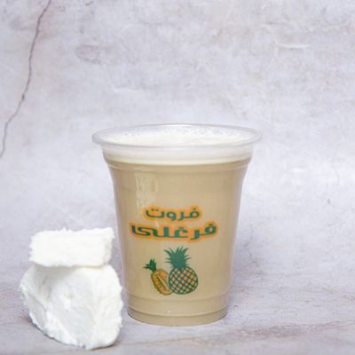 Sugar cane juice with local cream
