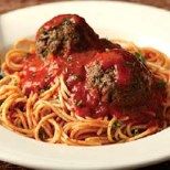 Spaghetti with Homemade Meat Balls