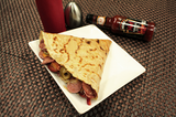 Mexicano Hot Dog Crepe